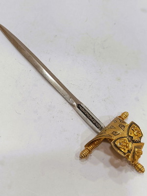 Vintage συλλεκτικός χαρτοκόπτης Toledo «Ξιφίδιο» Made in Spain 16εκ