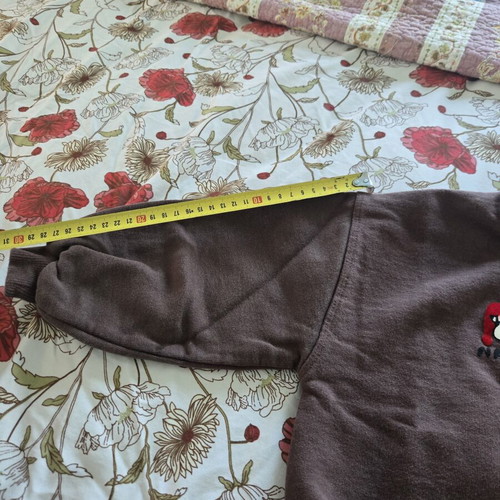 Zara sweatshirt used, size 116 cm, brown, age 6