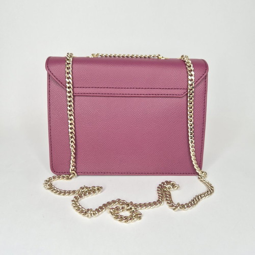 Furla Venere Mini Bag new, raspberry leather crossbody