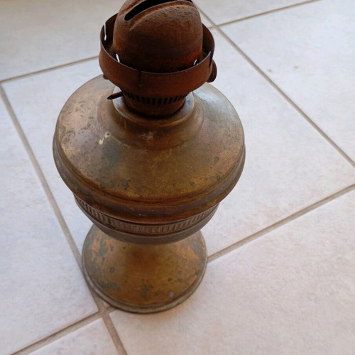 Oil lamp used, old