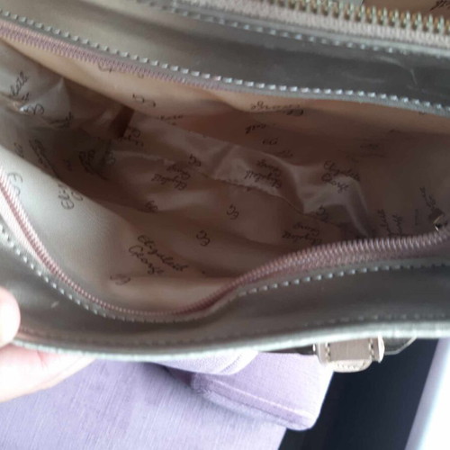 Elizabeth George handbag like new, beige brown