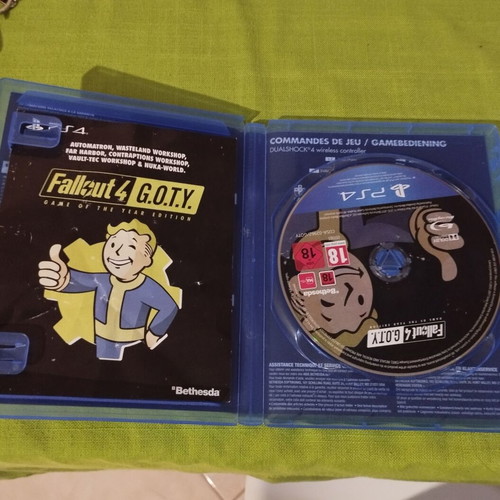 Fallout 4 G.O.T.Y. Edition PS4 game used, French version with English menu