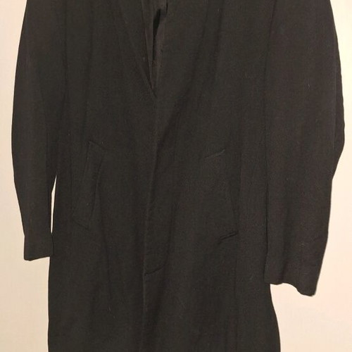 Bitsiani men's coat like new, black, size L