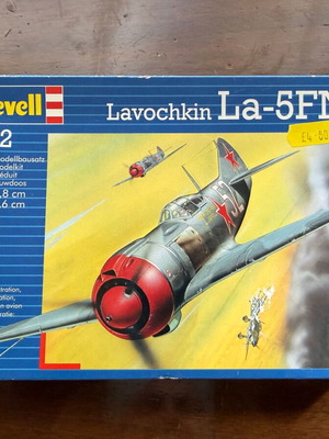 Revell Lavochkin La-5FN 1/72 model kit for assembly