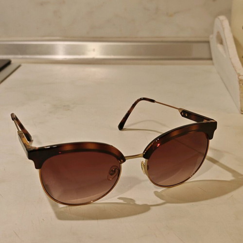 Emporio Armani EA 4102 5026/13 women's sunglasses brown like new
