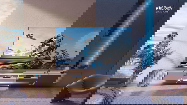 Σφραγισμένη τηλεόραση Smart TV Hisense QLED 55E7NQ 55" 4K εγγύηση, απόδειξη αλυσίδας