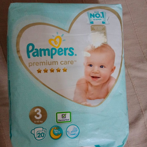 Pampers No 3 diapers pack of 20 new