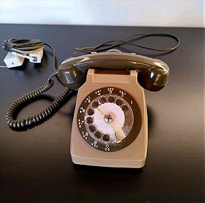 Vintage Τηλέφωνο SO.CO.TEL S63, με διπλό μικρόφωνο