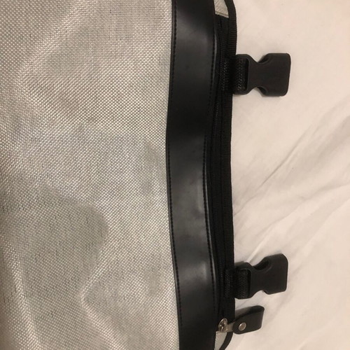 Bree waterproof gray messenger shoulder bag like new