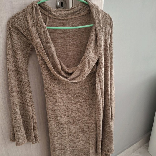 Shein winter dress beige like new, size L