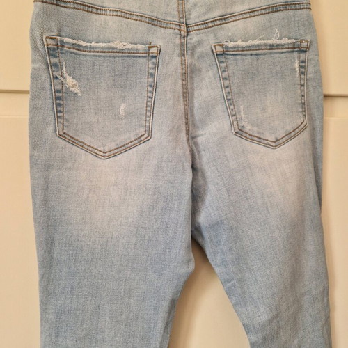 Stradivarius high-waist light blue jeans like new S/M