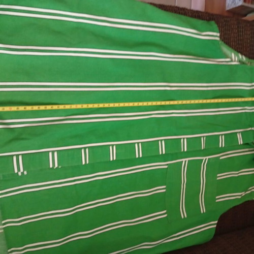 Mango sleeveless shirt like new, decorative buttons, green, size L