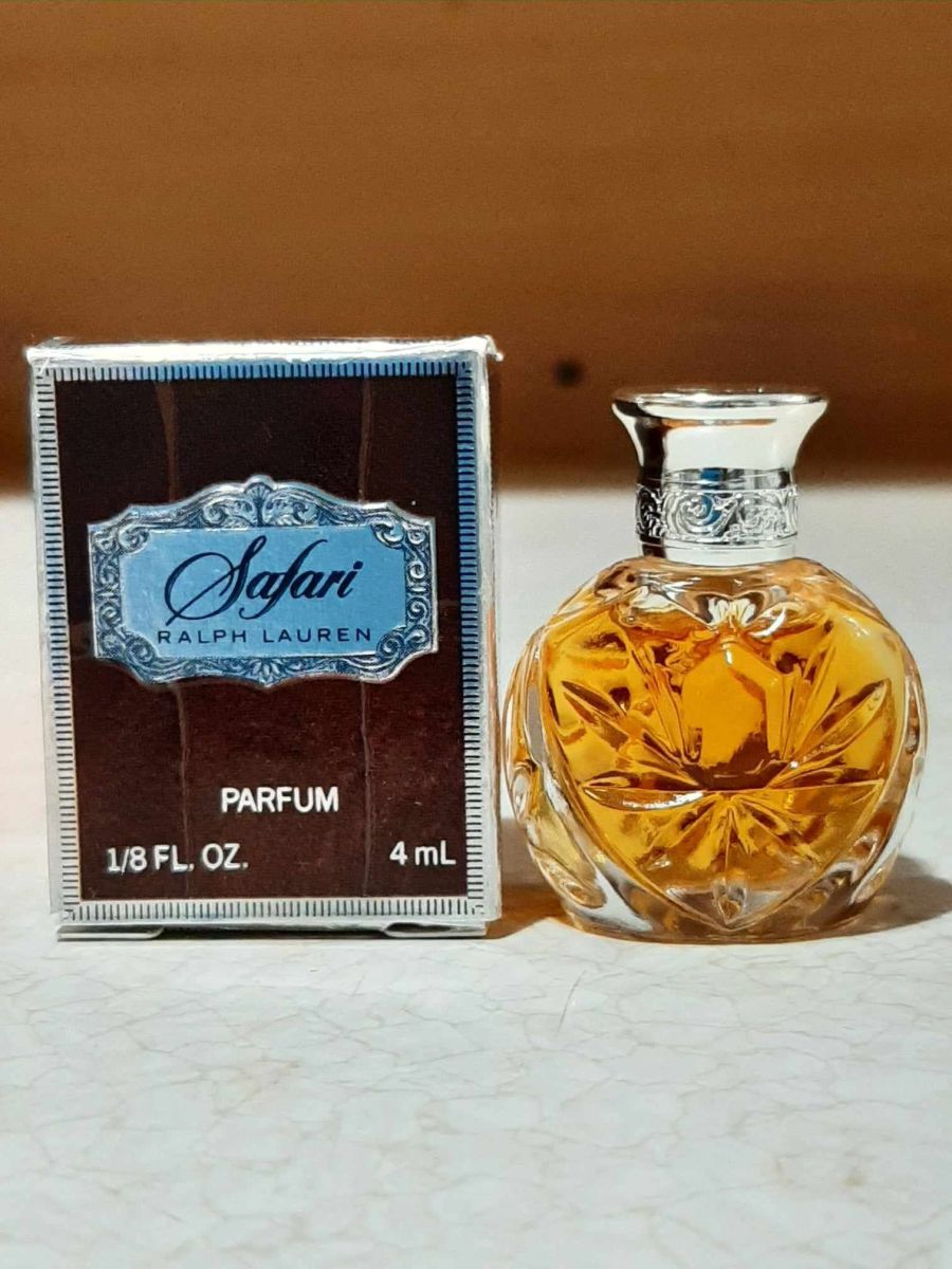 Safari by Ralph Lauren 4ml perfume, 1st original formula, pure parfum,  brand new, never used