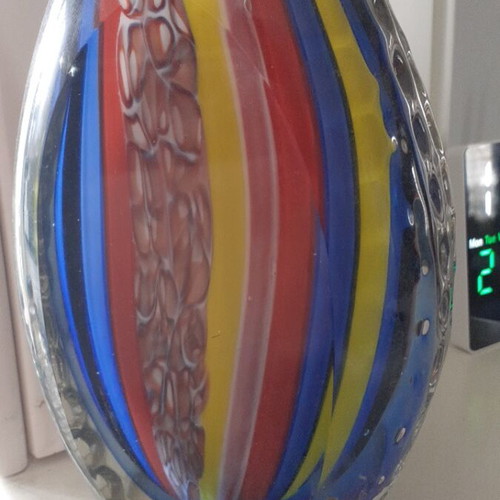 Murano vase vintage Italian 1950 to 1980 like new