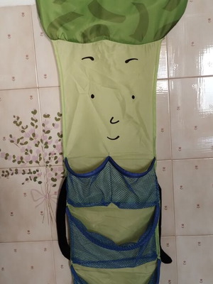 IKEA hanging organizer with pockets, kids