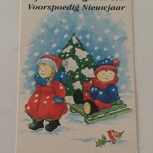 Christmas postcards new, pack of 10