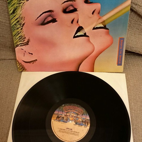 Lipps Inc Mouth to Mouth LP used, with marks on vinyl