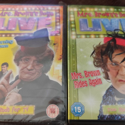 Mrs. Brown's Boys DVD comedy series like new, 2 discs with English subtitles