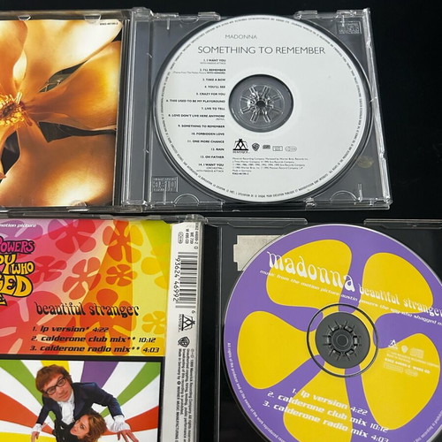 Madonna CD like new with titles Something to Remember and Beautiful Stranger