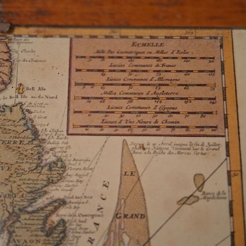 Old maps set of 2 used, glass and backing only