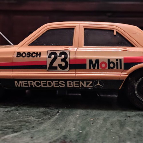 Mercedes-Benz W126 Dickie Racing Vintage Remote Control Car used