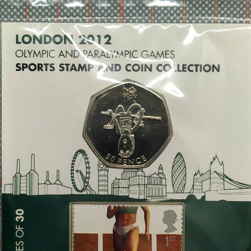 Collectible stamp and coin set Olympic Games London 2012 new