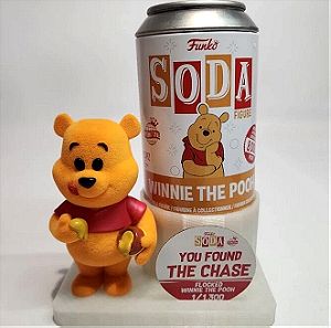 Funko Vinyl SODA: Disney Winnie the Pooh - Flocked Chase