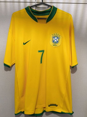 Nike Βραζιλία 2006/07 εντός έδρας ποδοσφαιρική φανέλα Adriano 7, XL
