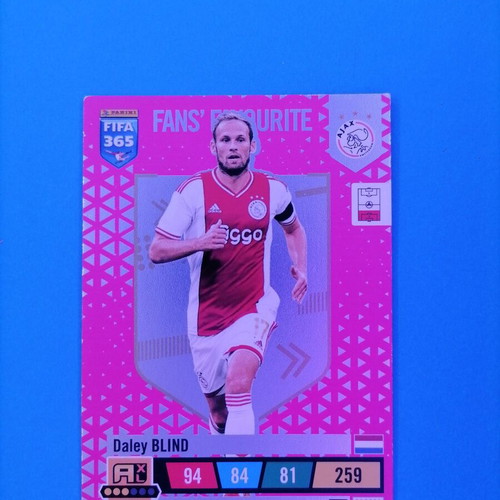 Football card like new Fans' Favourite Blind