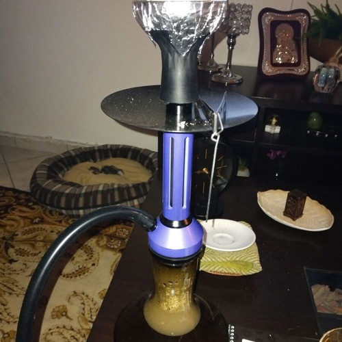 Hookah 50 cm new, complete with hose, bowl, and base