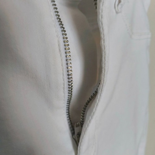 Stradivarius white fitted pants used, size S