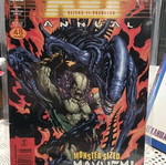 Aliens Vs Predator Annual #1 used, Rare Newsstand Edition 1998