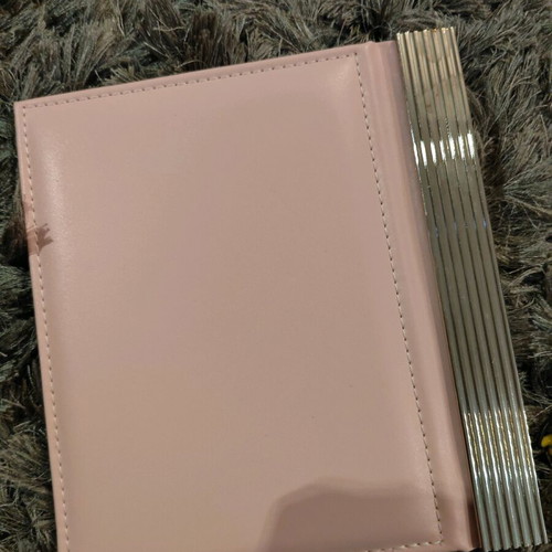 Baby photo album pink like new with 20 slots