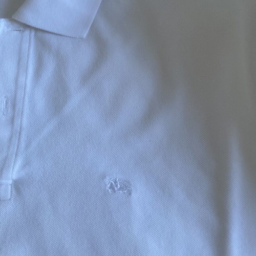Burberry XXL men's polo shirt used, white