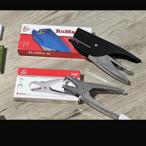 Office set with staplers, staple remover and clips new