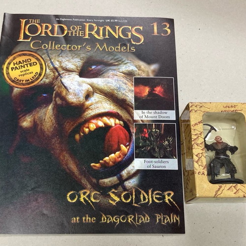 Eaglemoss Lord of the Rings #13 Orc Soldier καινούργιο