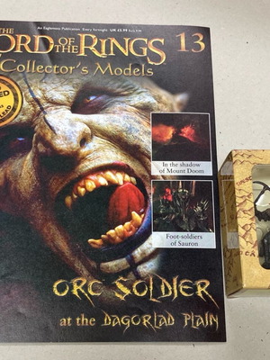 Eaglemoss Lord of the Rings #13 Orc Soldier σε καινούργια κατάσταση