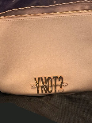 Y Not? shoulder bag new, beige