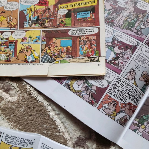 Asterix used 3 issues Mammothcomix 8, 9, 15