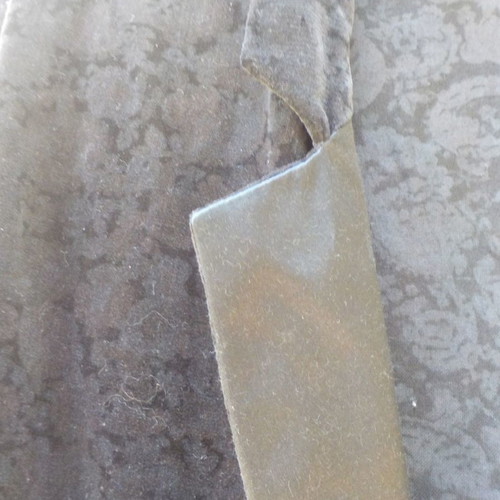 Velvet jacket used, black, size small to medium