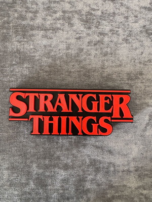 Stranger Things office logo 20cm made to order