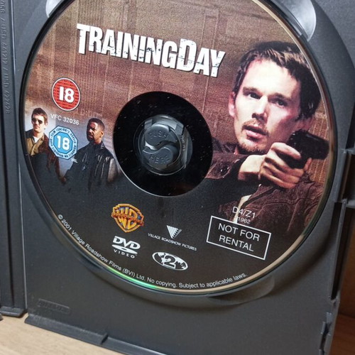 Training Day DVD with English subtitles