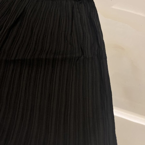 Pleated shorts black, new, size S