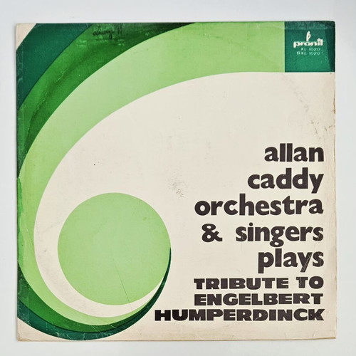 Allan Caddy Orchestra & Singers Tribute to Engelbert Humperdinck vinyl used