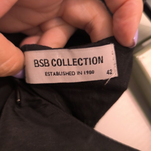 BSB Black Playsuit like new with lace details