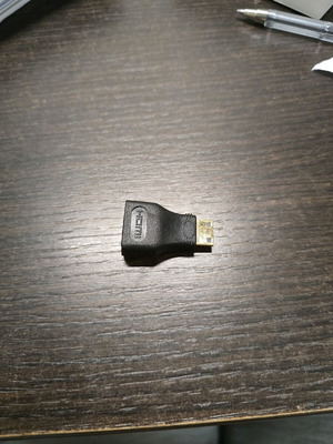 Mini HDMI to HDMI adapter like new