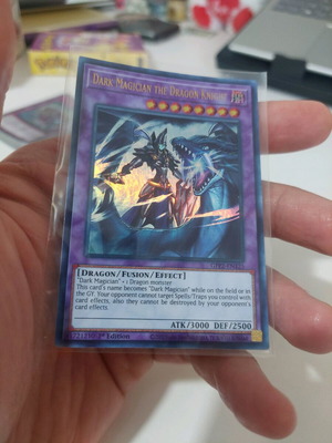 Dark Magician the Dragon Knight 1st Edition like new