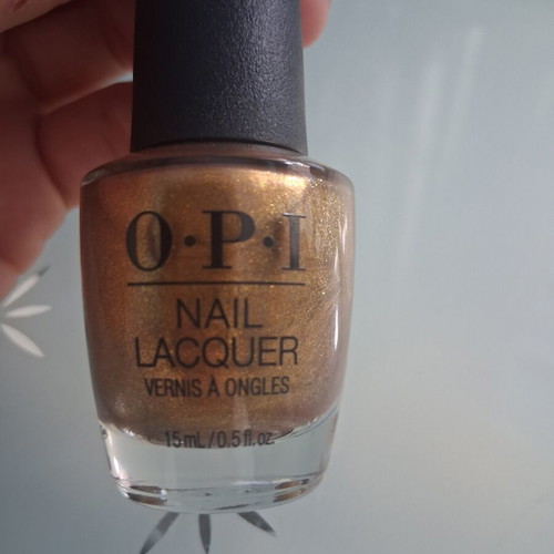 OPI Gold Nail Polish New
