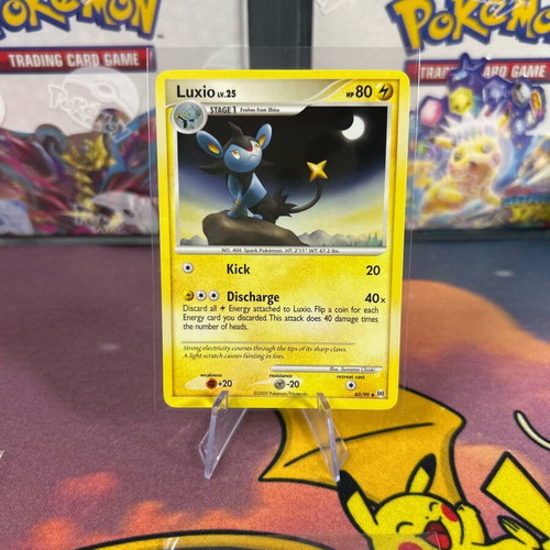 Πόκεμον κάρτα Luxio Arceus base set 2009 σαν καινούργιο