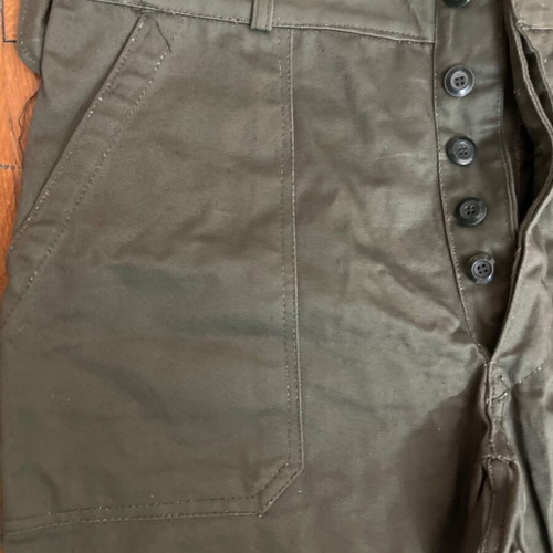 American military pants like new, cotton, Greek production 1987, size large